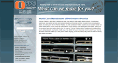 Desktop Screenshot of polymerplastics.com